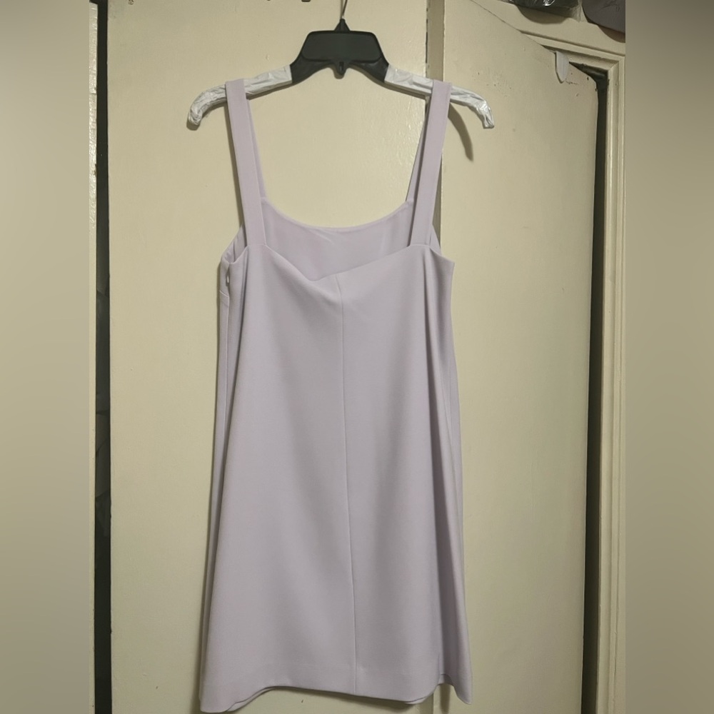 Light lilac motto crepe